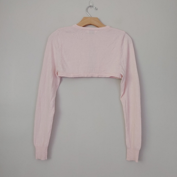 Lingadore Knit Crop Cardigan Bolero Ballet Size Small - Picture 10 of 15